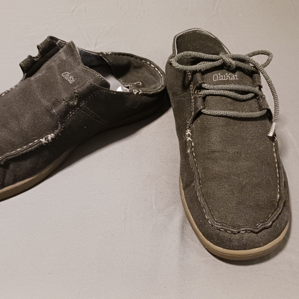 Olukai Men's Casual Black Shoes